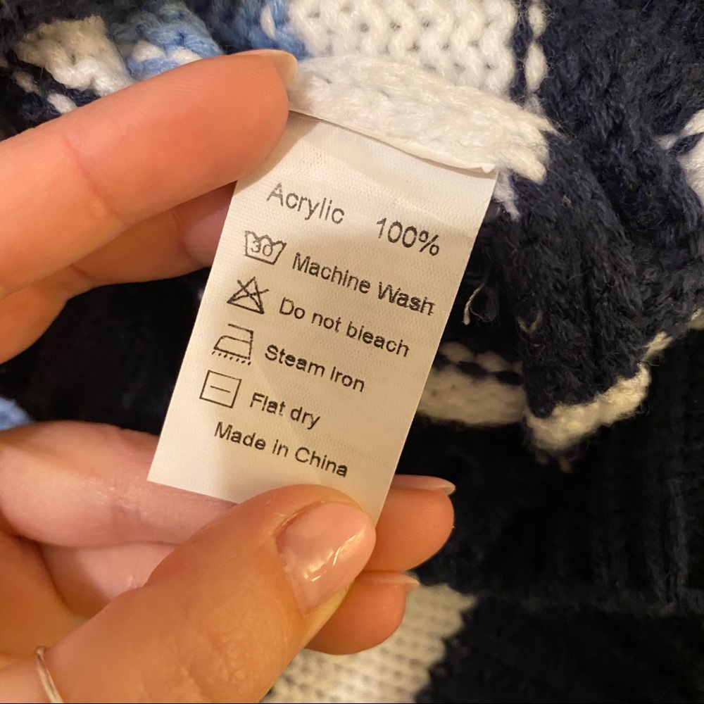 Zesica Rainbow Stripe Knit Pullover Medium Sweater - Picture 12 of 16